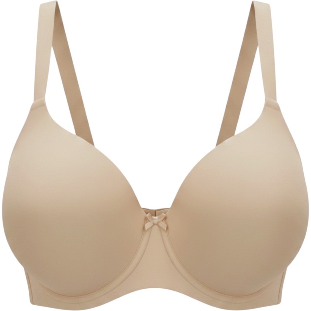Elomi Bijou Sand Molded Underwired Bra J-Hook US 34J UK 34GG EL8722SAD Beige